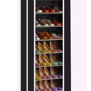 10-Layers 9 Lattices Non-woven Fabric Shoe Rack